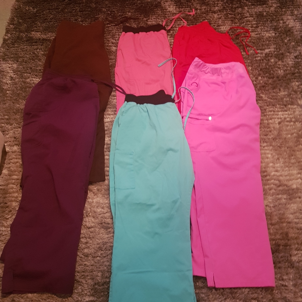 BUNDLE OFFER!! 6 PAIRS SCRUB PANTS